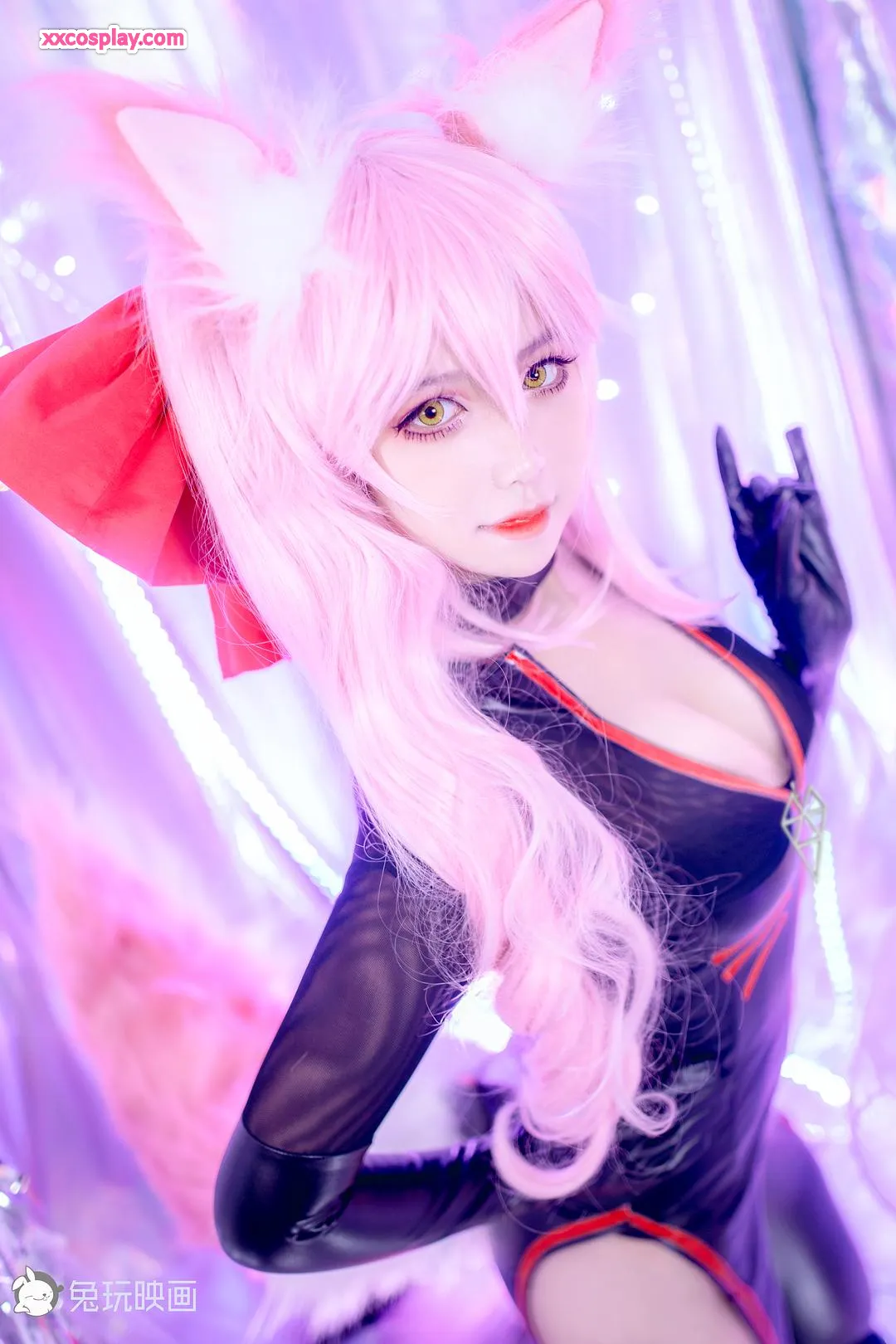 兔玩映画 杀玉：诱惑乳胶猫娘